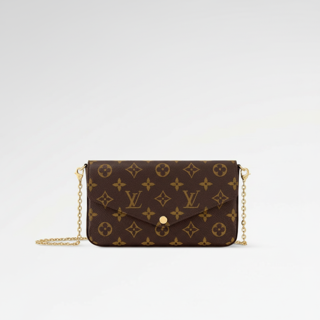 Pochette Fèlicie - Marron